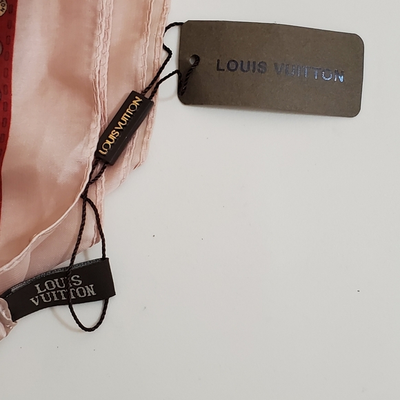 Louis Vuitton LV Blue Silk Monogram World Map Shawl Wrap Scarf Very Big - Picture 8 of 10